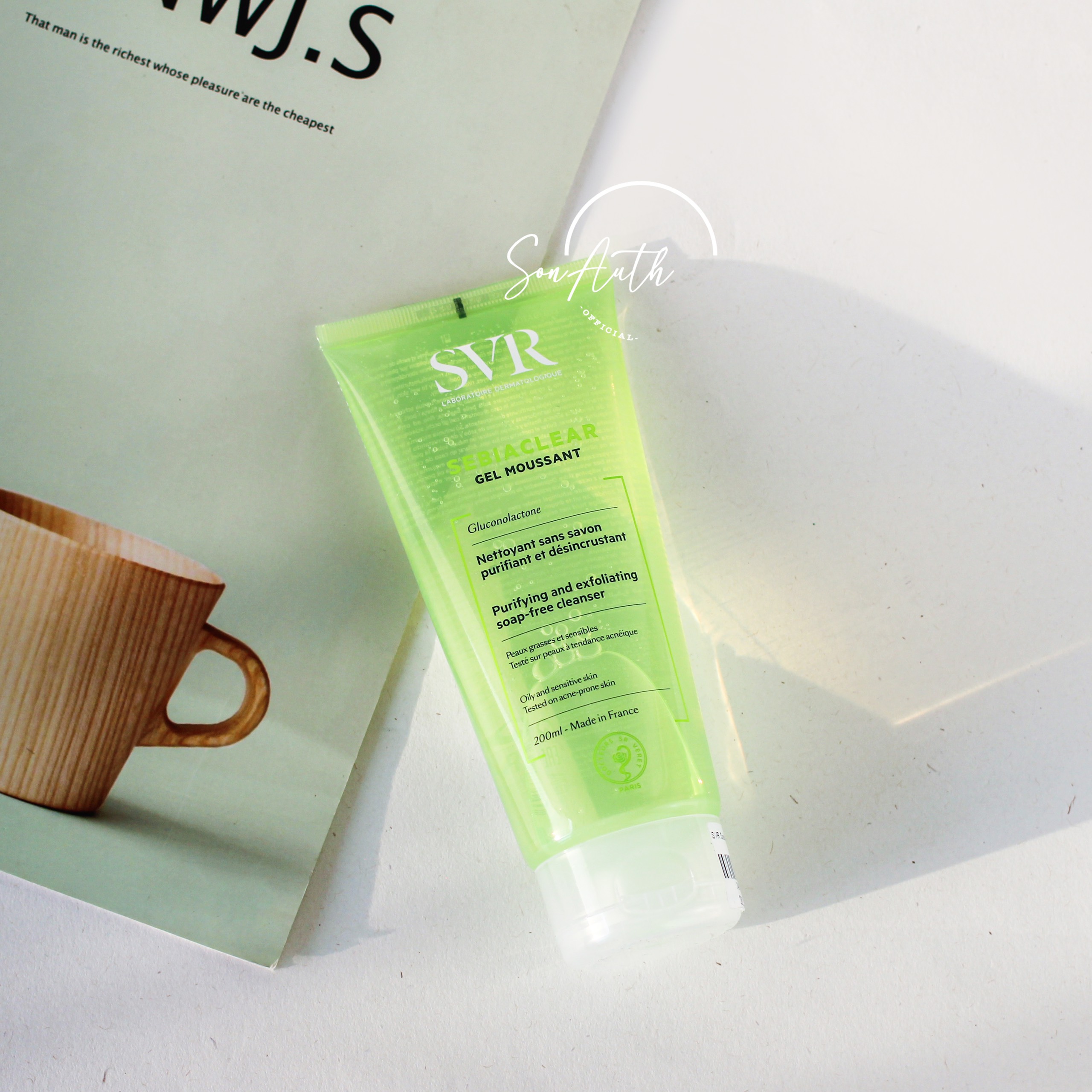 Sữa Rửa Mặt SVR Sebiaclear Gel Moussant [Đại Lý Chính Hãng]