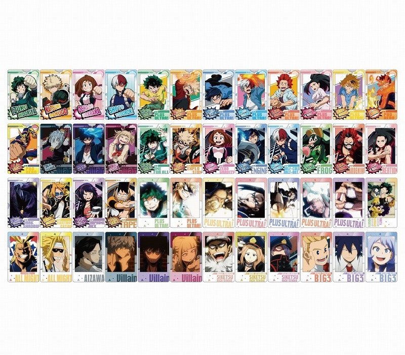 [Có sẵn] Pack thẻ nhân phẩm My Hero Academia snapmide chính hãng - card MHA
