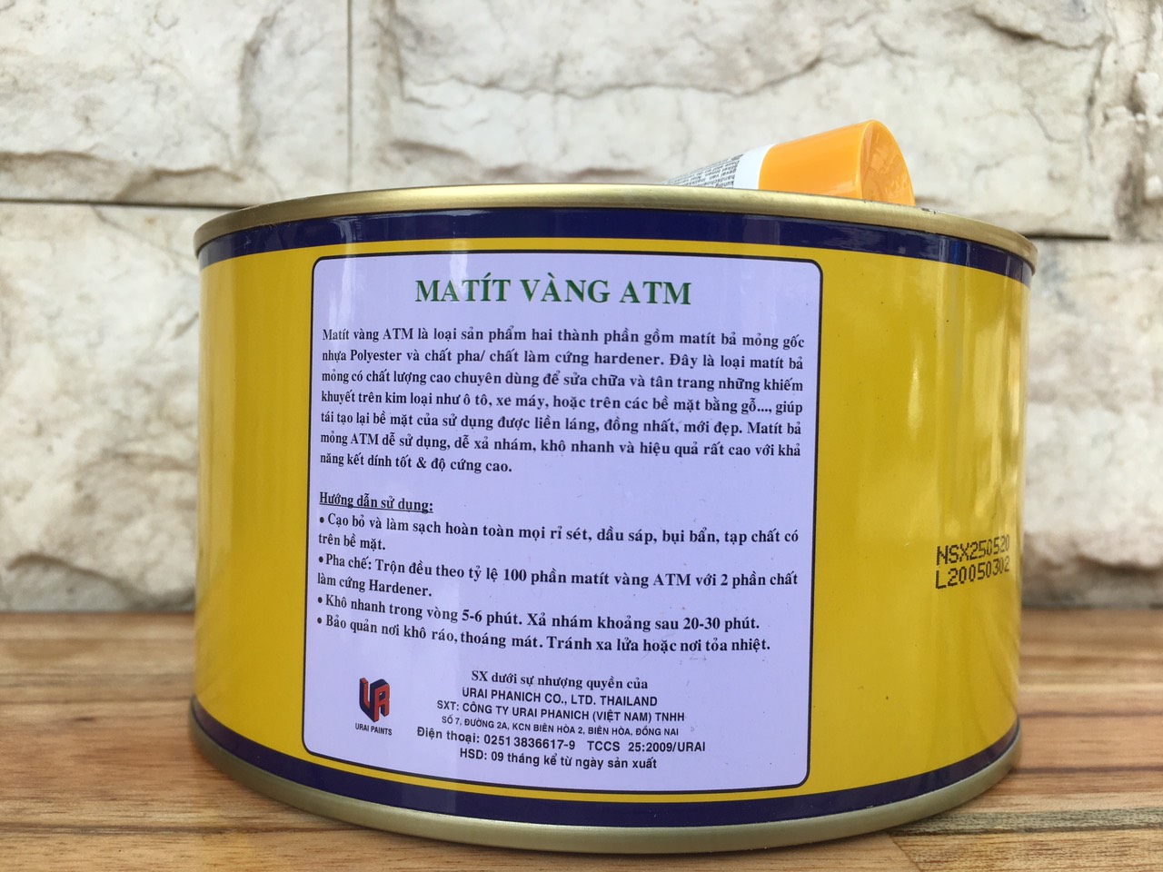 Bột trét đa năng matit 2 thành phần 1kg