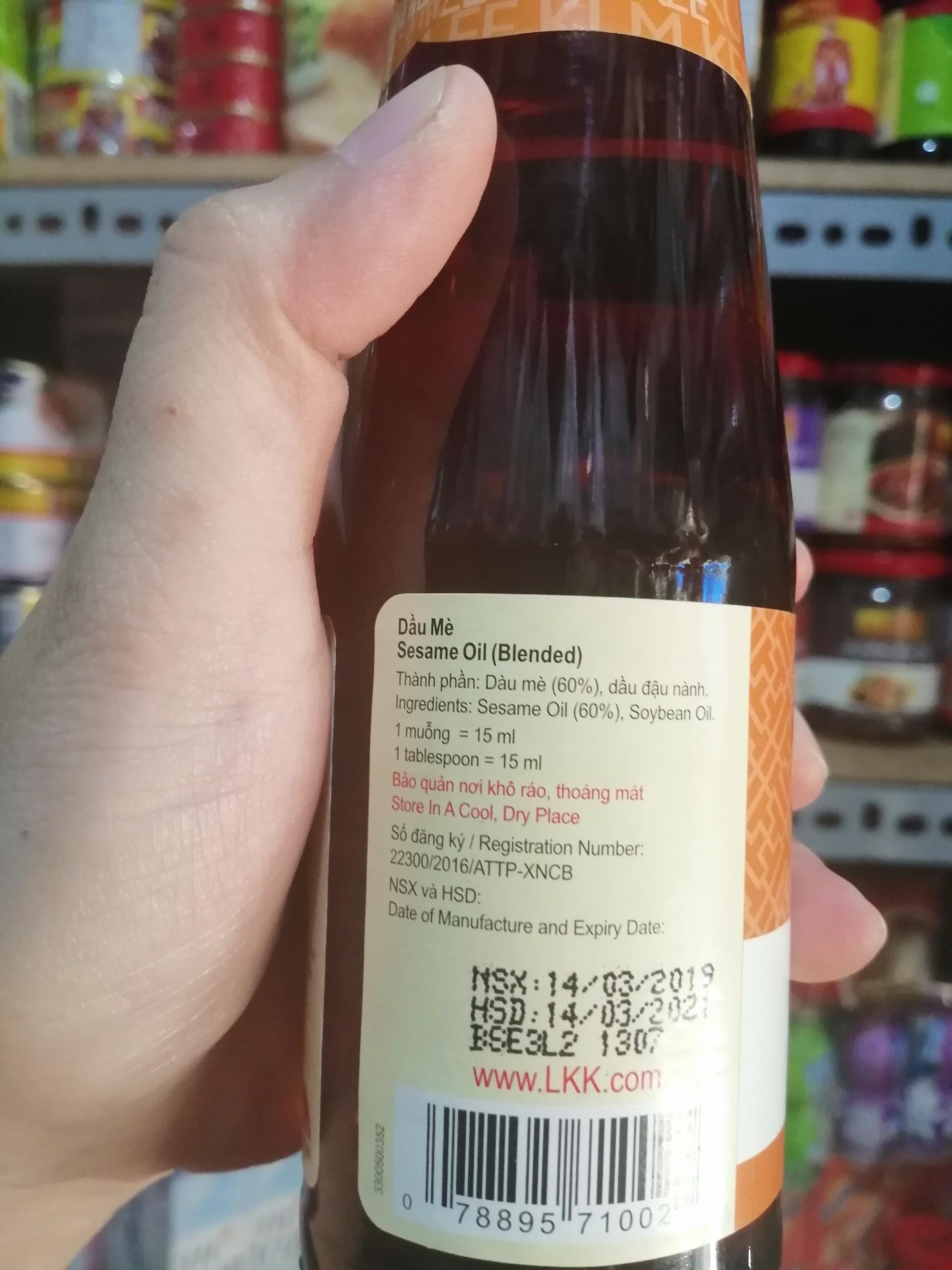 Dầu Mè Lee Kum Kee 207ml