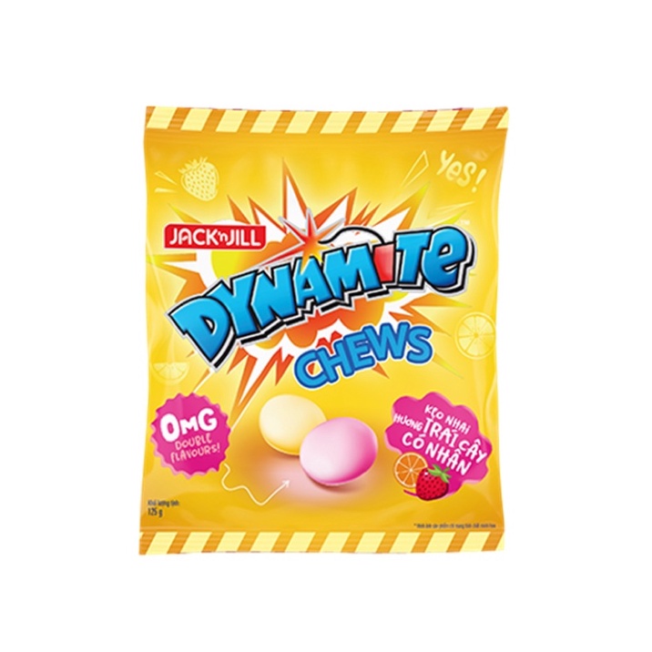 Kẹo Dynamite Chews 3 viên (gói 125g)