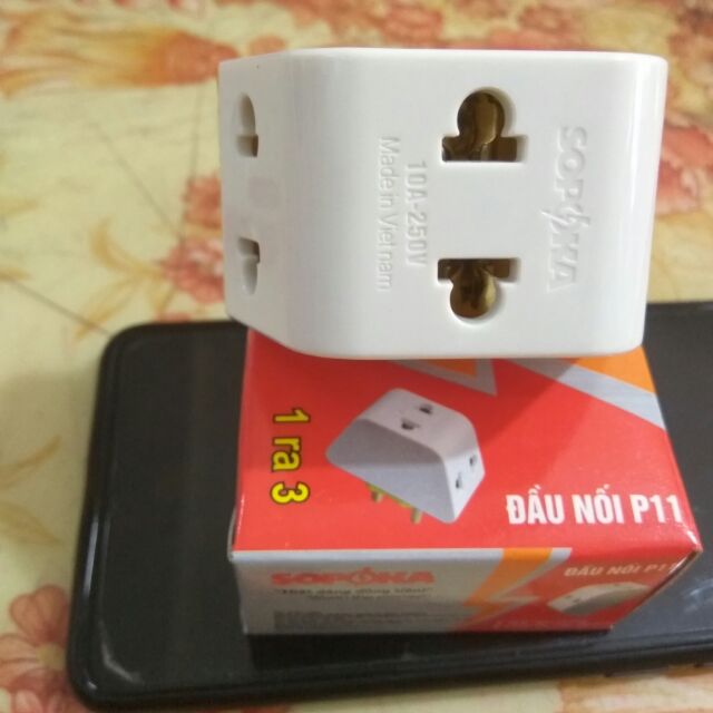 Ổ chia điện 3 lỗ SOPOKA P11