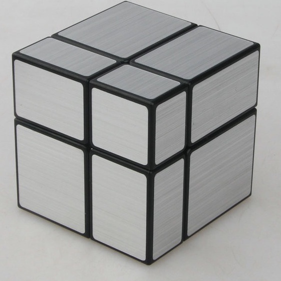 Rubik biến thể tráng gương bạc gold 2x2 mirror cube qiyi qyg khối lập phương rubik