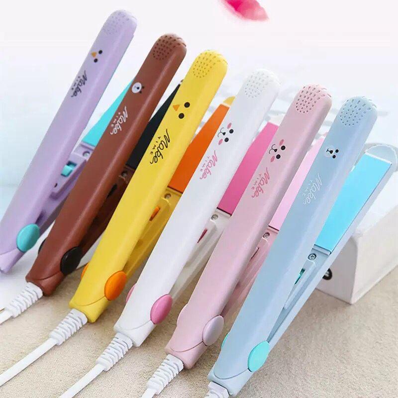 Máy Uốn Tóc Duỗi Tóc Mini Đa Năng, Máy Làm Tóc Mini, Máy Là Tóc Nhỏ Gọn (giao hình ngẫu nhiên)