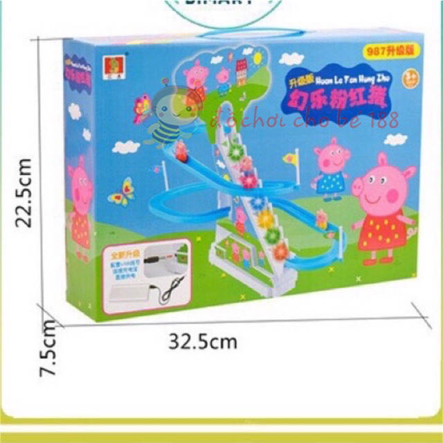 [HCM]Trò chơi Heo Pepa  Chim cánh cụt leo thang (loại lớn)
