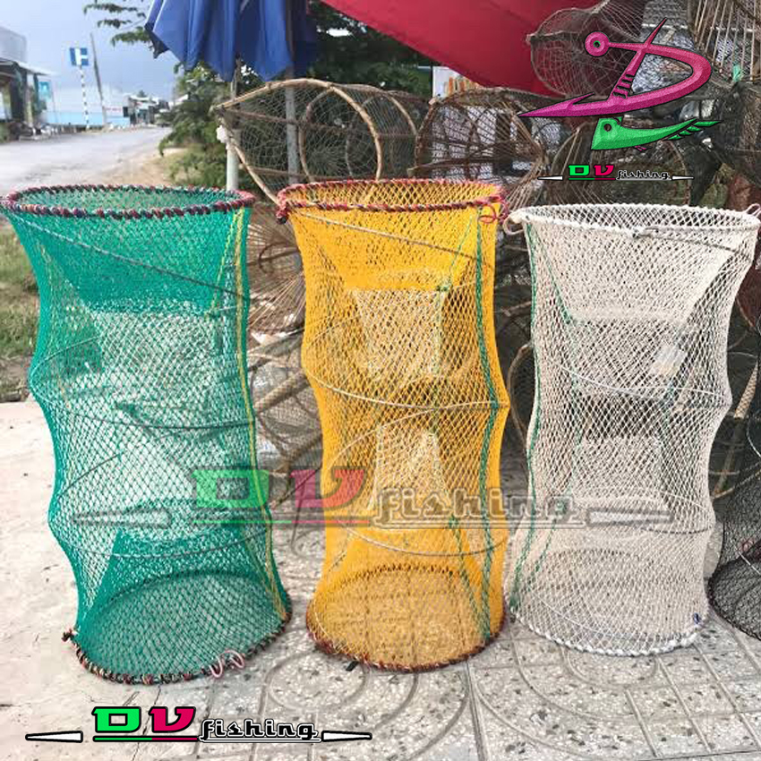 Lồng Lò Xo Dùng Bẫy Tôm, Cua, Cá, Lương Trạch ( MÀU LOẠI SỢI LỚN )