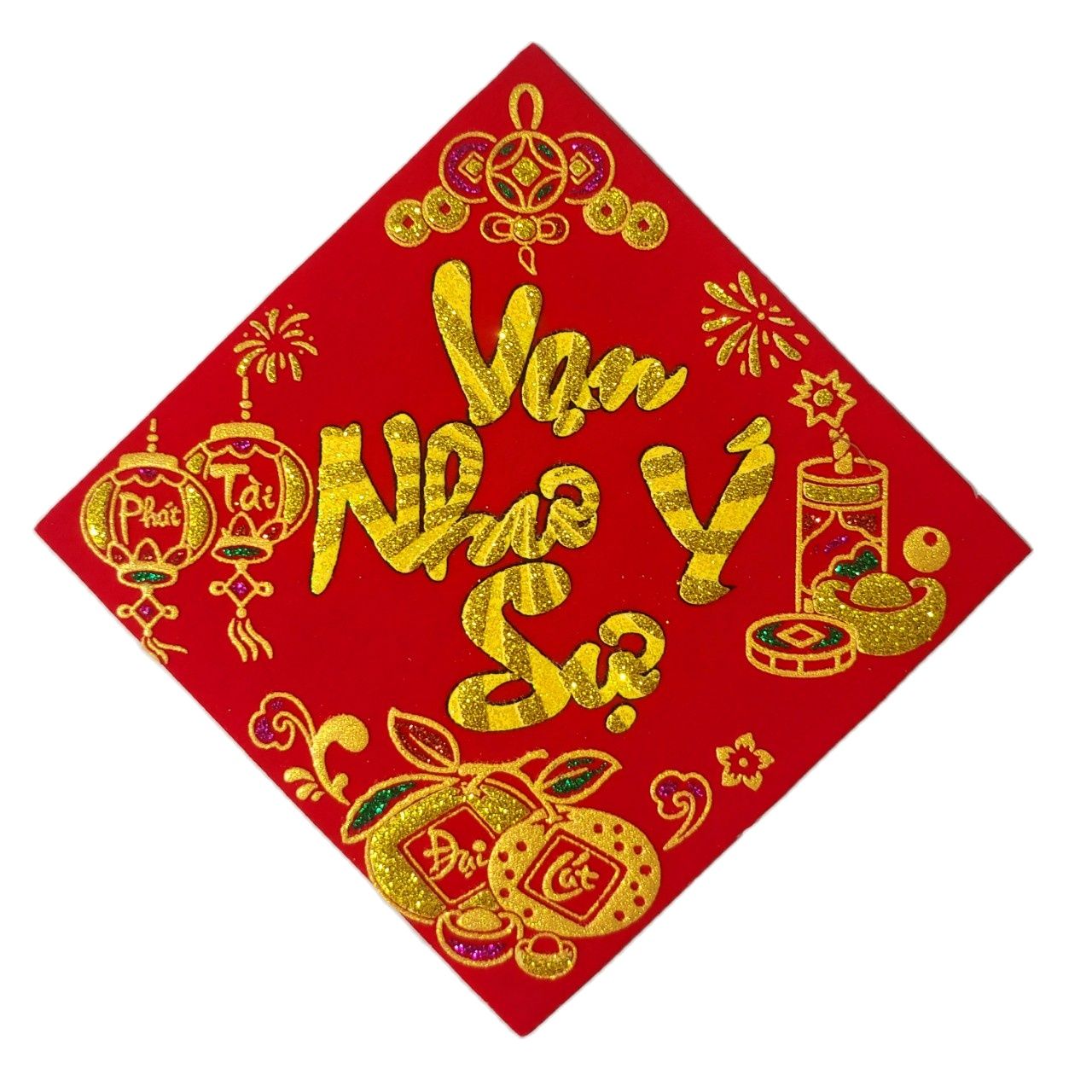 SET 10 Tờ Giấy Dán Dưa Chữ Giấy decal (có keo dán, nhiều mẫu, nhiều cỡ)