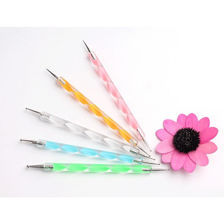COMBO 5 BÚT CHẤM BI LÀM NAIL TIỆN LỢI