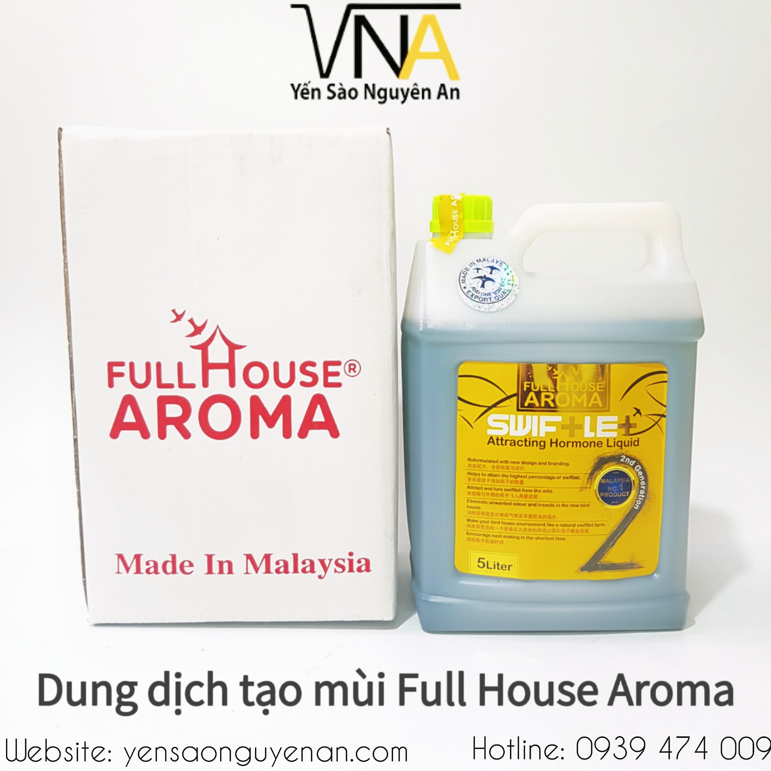 [SP000186] DUNG DỊCH NHÀ YẾN [FULL HOUSE AROMA]