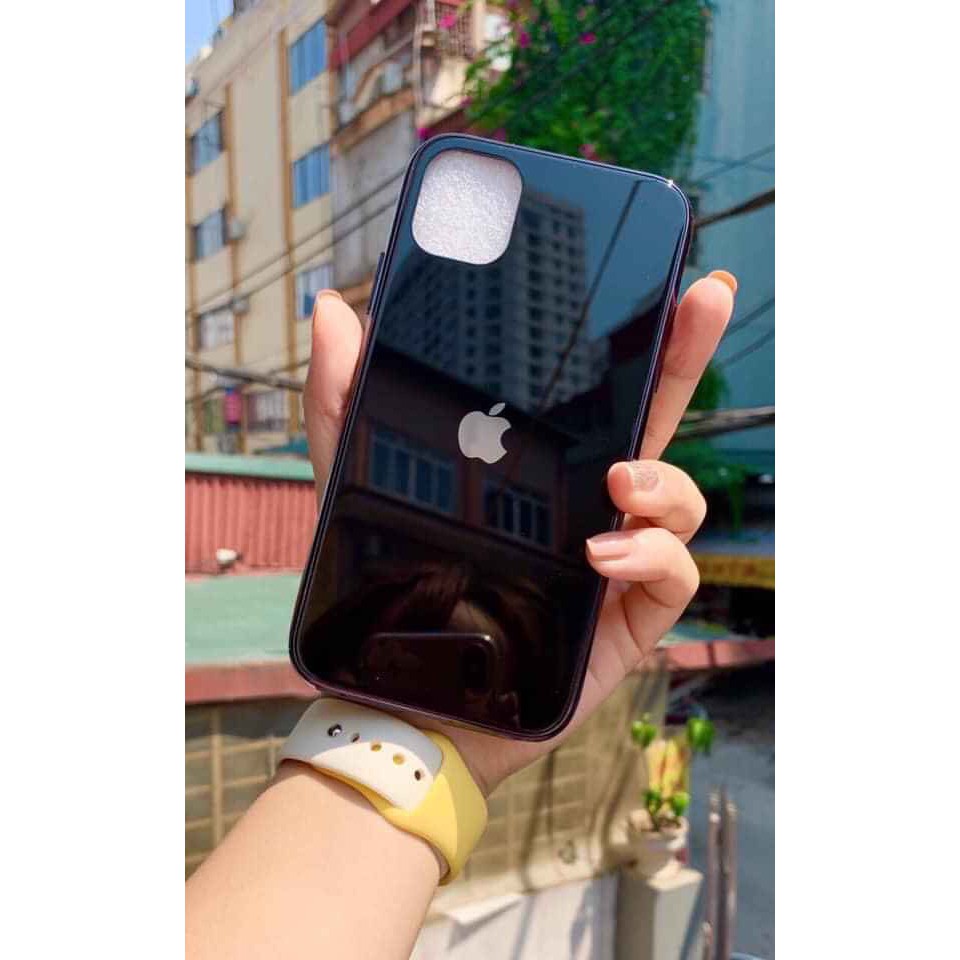 Ốp Lưng kính cường lực IP 7 plus/8 plus/X/XS Max/11/11 Pro Max - Mac Shock