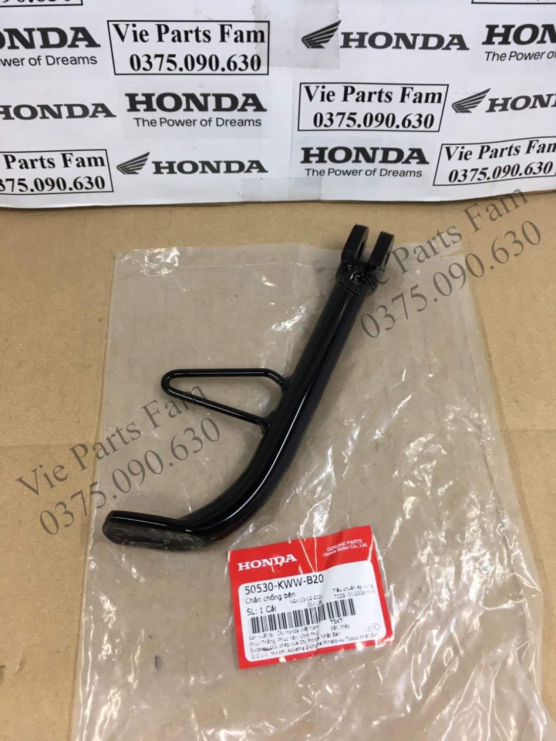 Chống ngang / chống nghiêng wave s110, wave rsx 110, wave a 110, blade 110, chính hiệu honda motor vn
