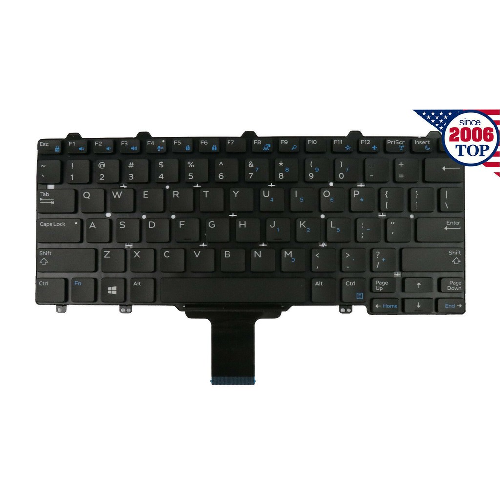 Bàn phím laptop dell latitude e7250 e7270 e5250 e5270 hàng nhập khẩu, thay thế