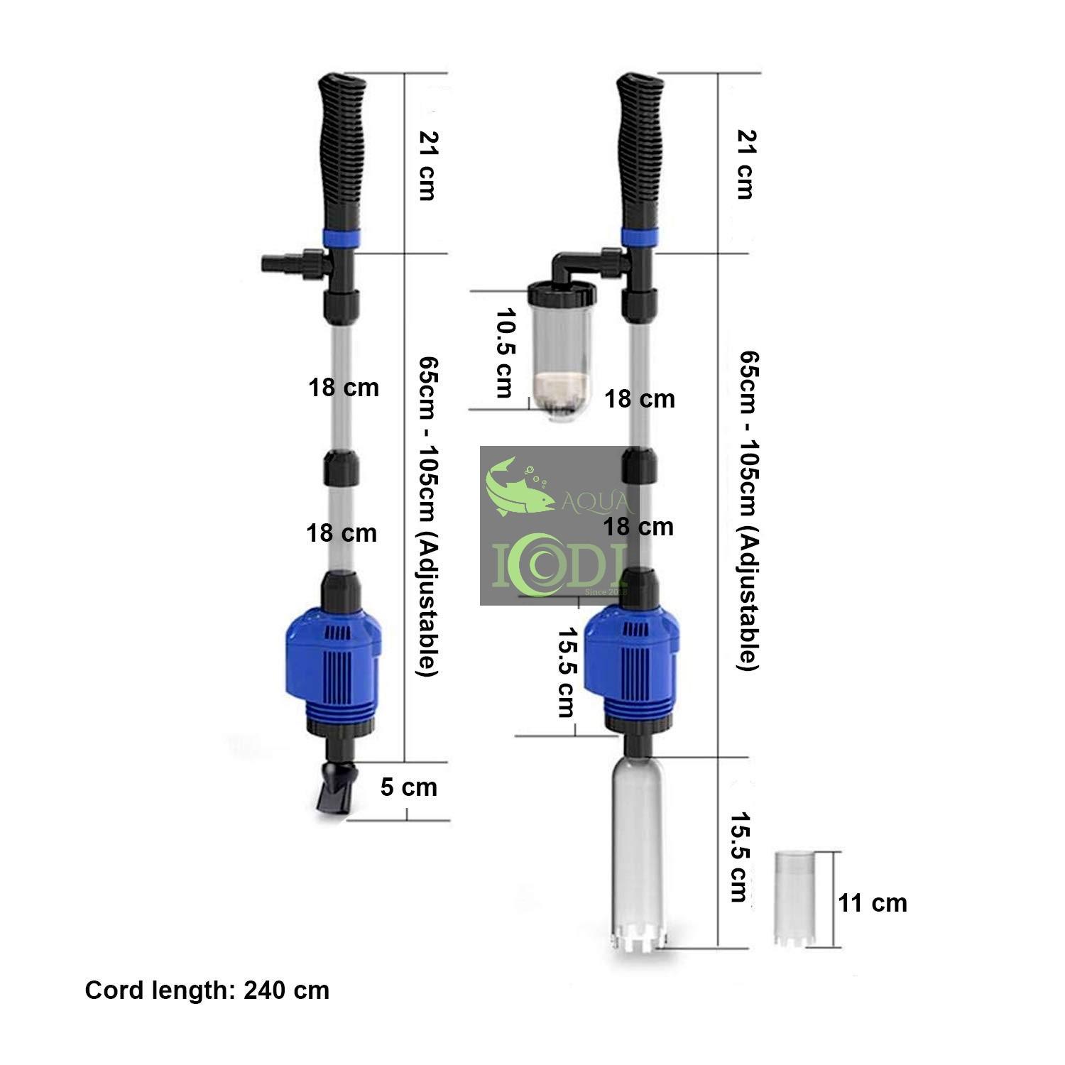 Máy hút cặn hồ cá SUNSUN HXS-02