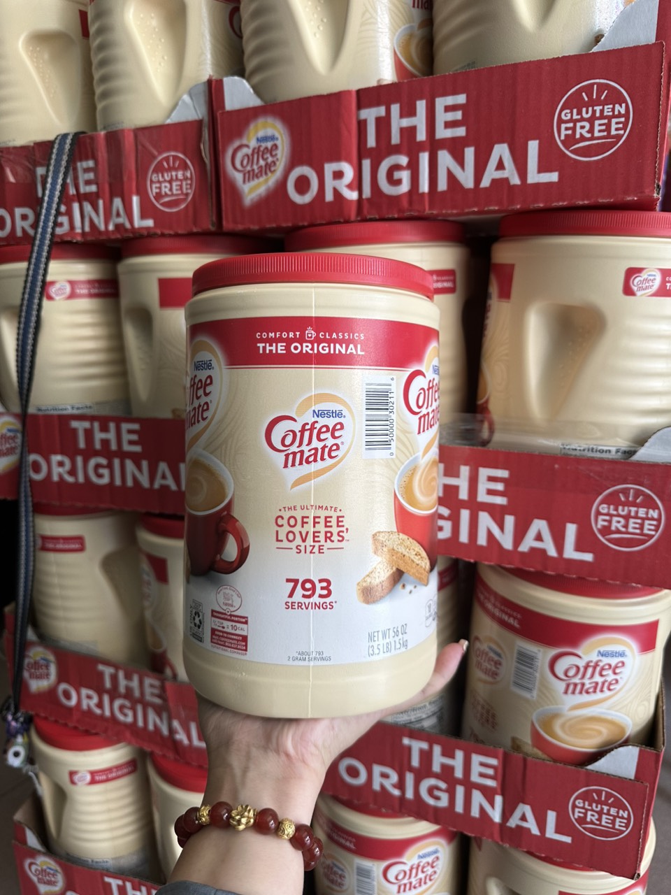 BỘT KEM PHA CAFE MỸ NESTLE COFFEE MATE THE ORIGINAL