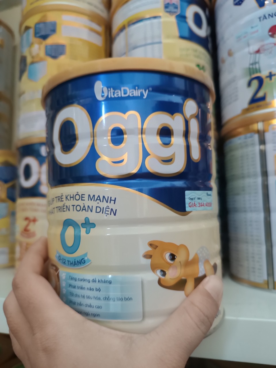 Sữa Oggi 0+ 800g 0-12 Tháng
