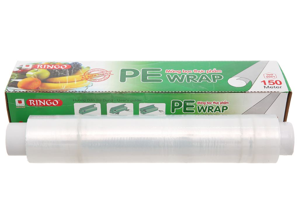 Màng bọc thực phẩm PE Ringo 30cm x 150m