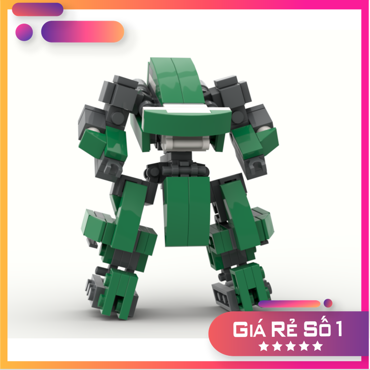 Le go đồ chơi lắp ráp robot moc mech geronimo