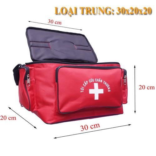 [HCM]Túi y tế Đỏ Trung  túi cứu thương - ct002