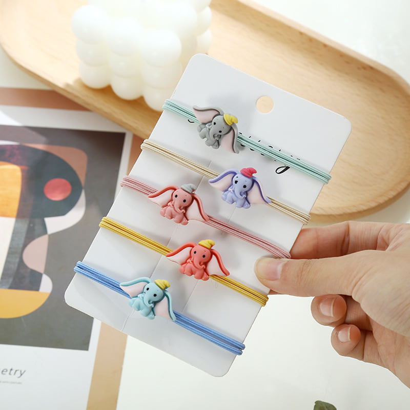 Set 5 dây cột tóc cho bé nhiều kiểu dáng
