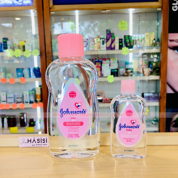 Dầu Massage Dầu mát sa dưỡng ẩm cho bé Johnson Baby oil 50ml 200ml