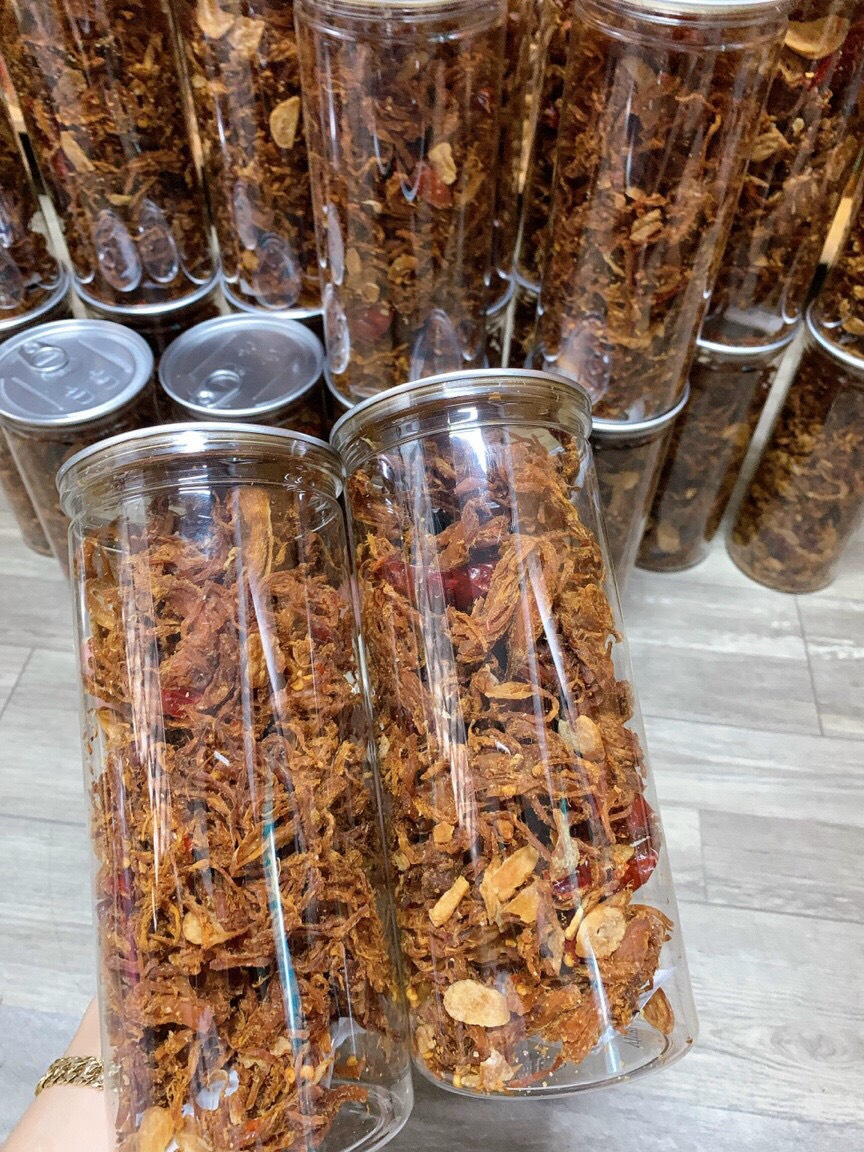 Khô heo cháy tỏi 300g