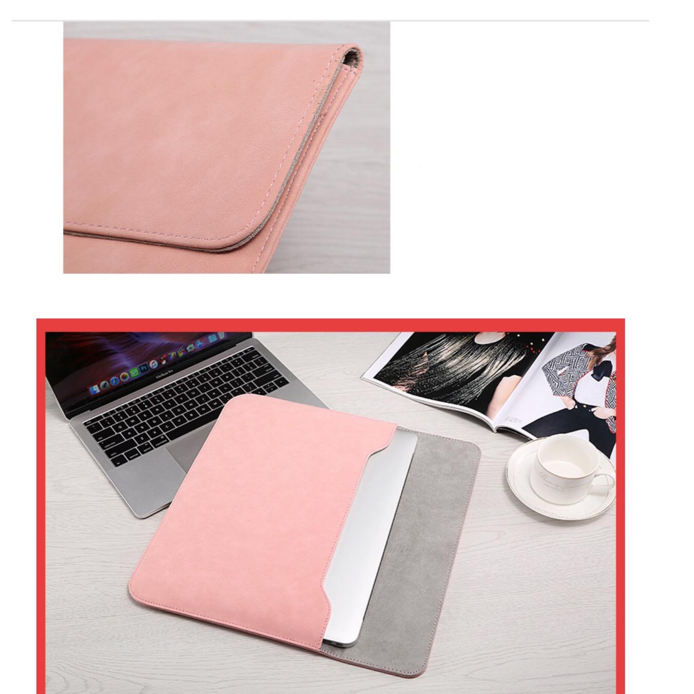 Bao da, túi da chống sốc cho macbook, laptop, surface