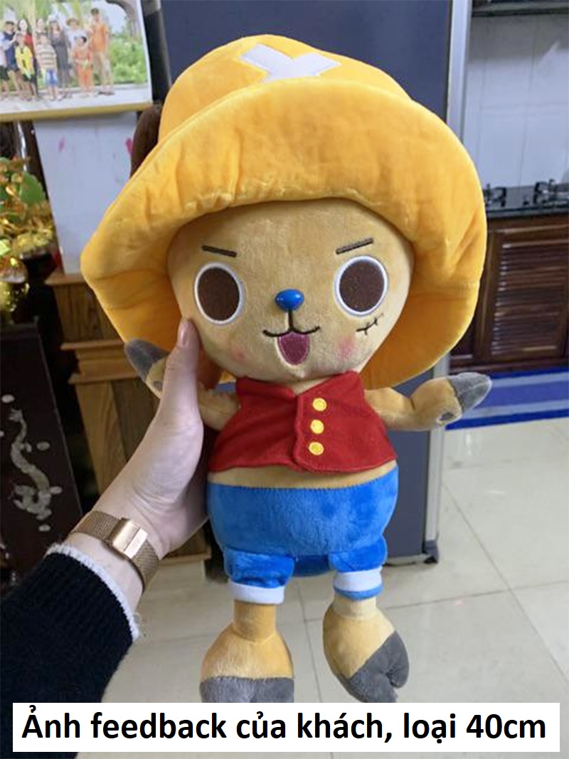 Gấu bông Chopper cosplay Luffy - anime One Piece [T69 Shop]