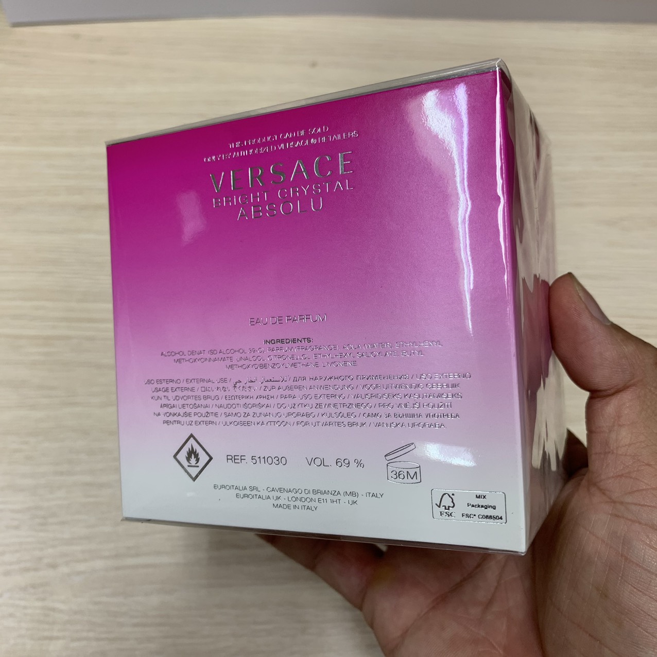 Nước Hoa Versace Bright Crystal Absolu EDP