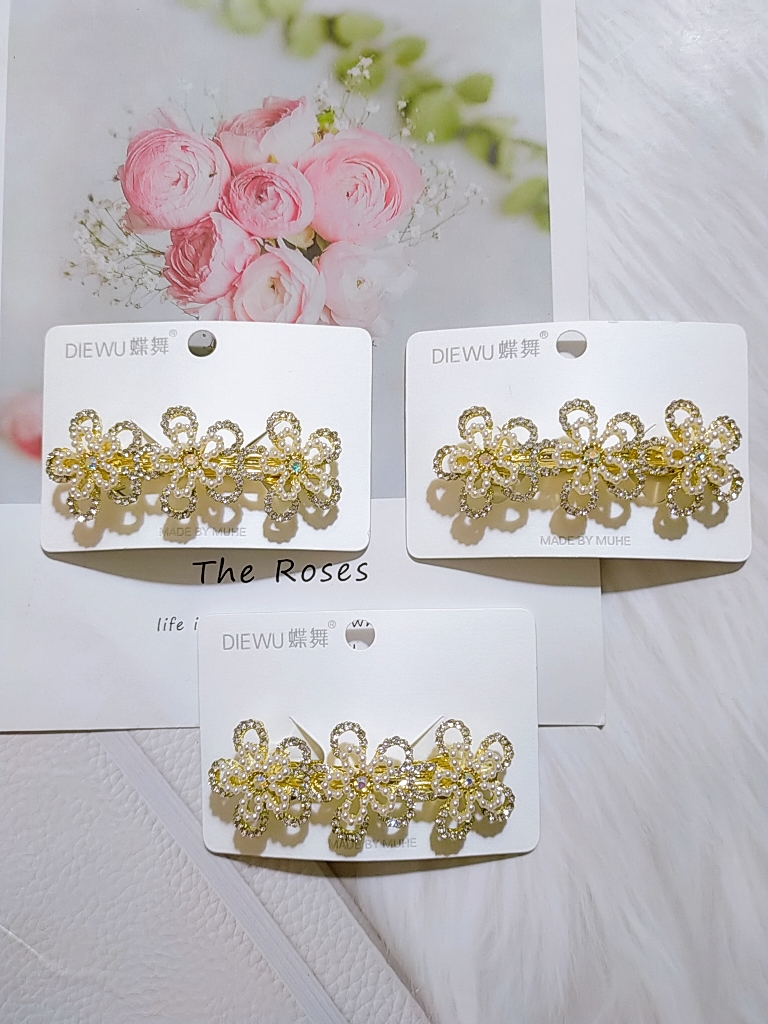 [HCM]KẸP TÓC ĐÍNH ĐÁ LẤP LÁNH 02(KẸP NỬA TÓC)