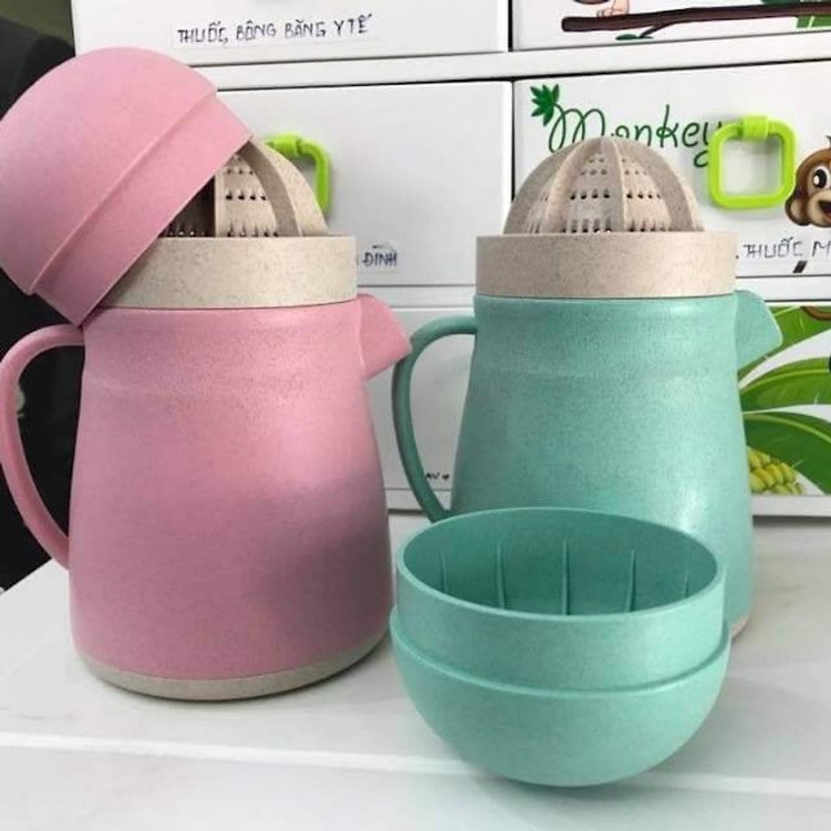 Vắt cam lúa mạch có tay cầm