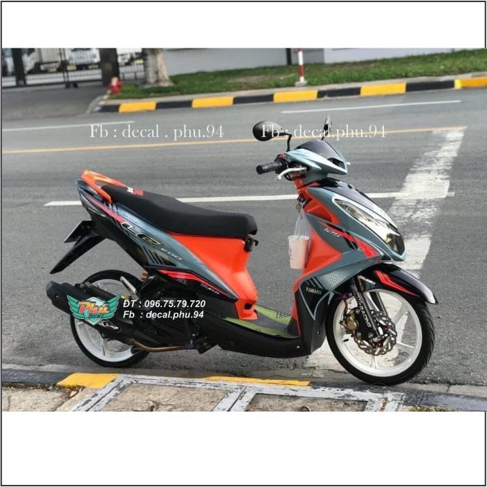 Tem rời Luvias xám cam (H) - mẫu mã đa dạng - chi tiết sắc nét - nhận làm Tem rời theo yêu cầu