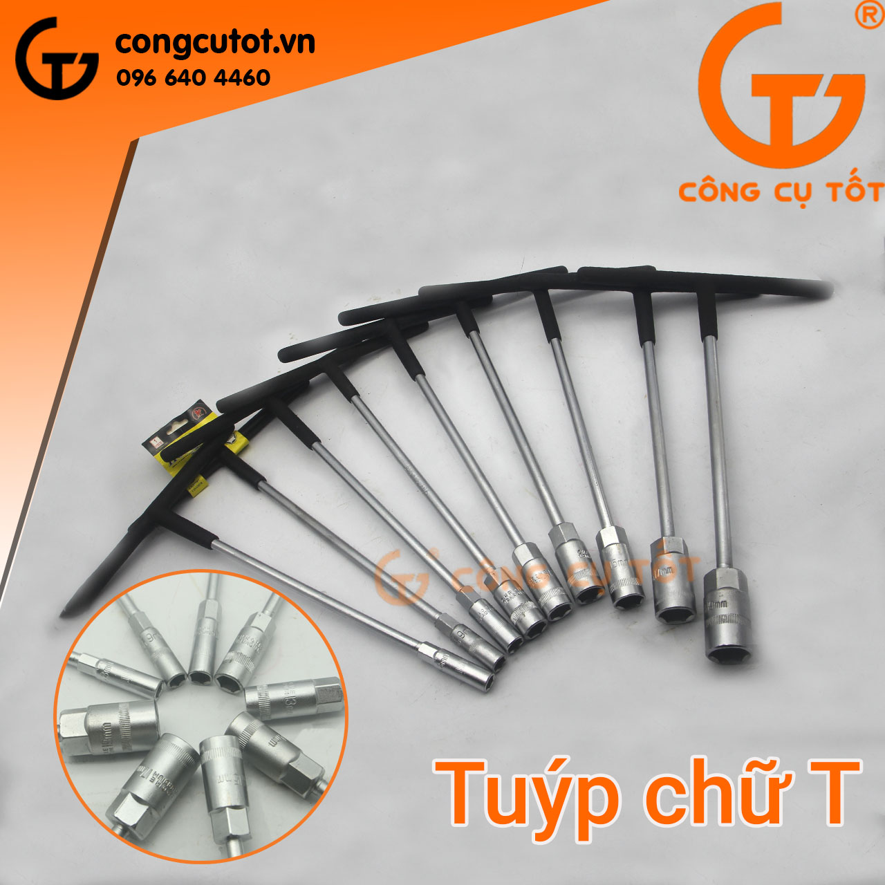 Tuýp vặn chữ T vặn ốc cán bọc nhựa
