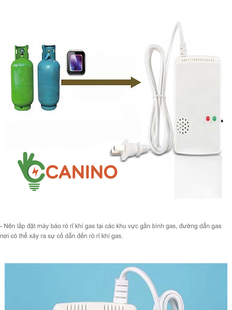 Máy báo rò rỉ khí Gas