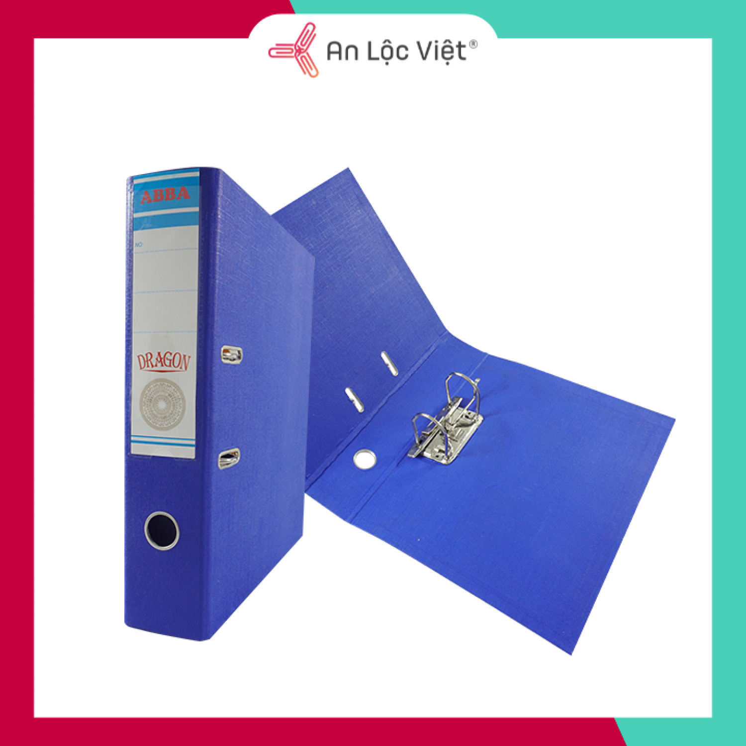 Bìa còng abba f4 5cm - 7cm 2 mặt si