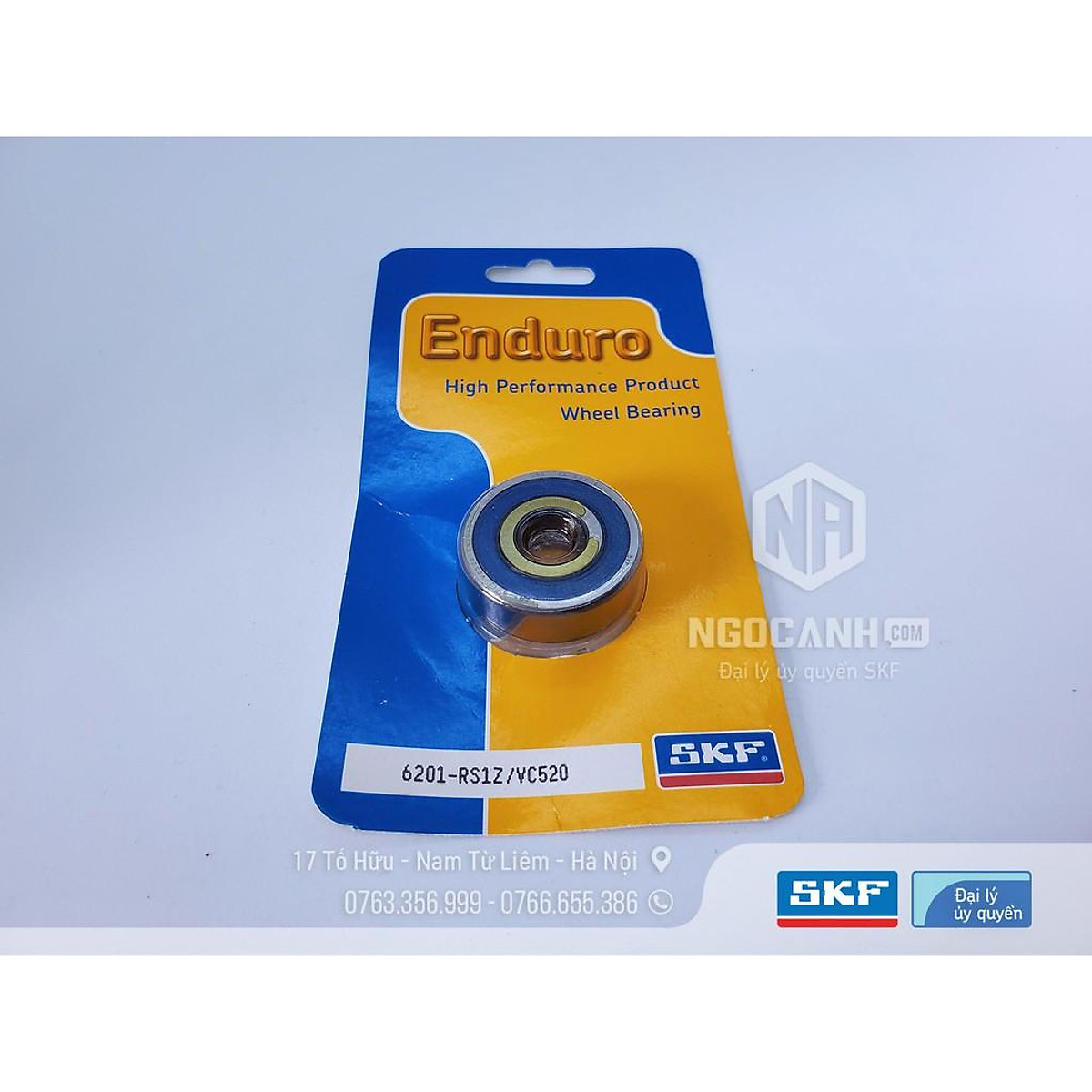 Bạc đạn xe máy skf enduro 6201-rs1z/vc520
