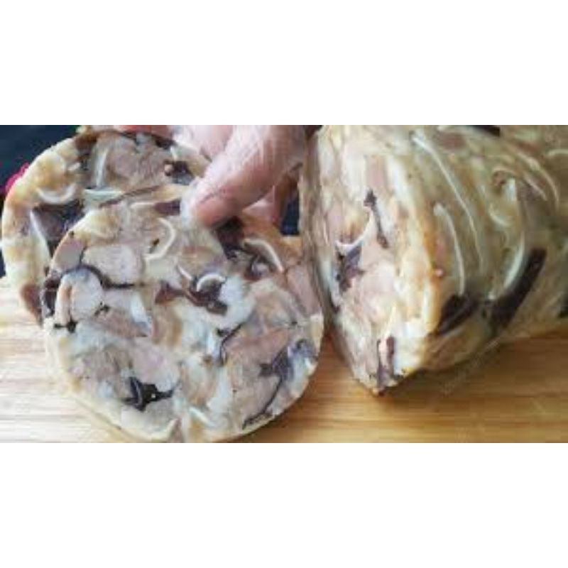 Giò thủ jambon da bao đỏ DNA - bịch 500gr (giao tphcm)