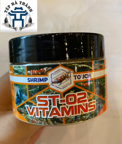[Hoàn Tiền 10%] Vitamin ST-02 Cho Tép Cảnh Hũ 50gr