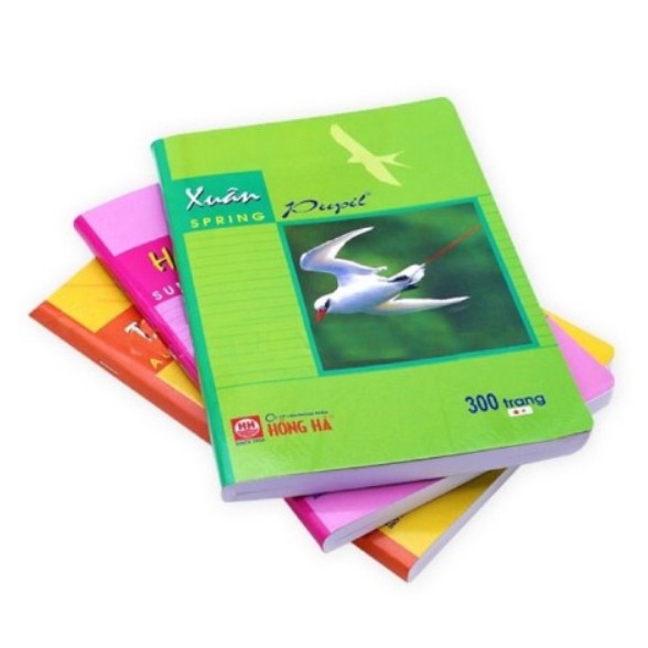 Vở kẻ ngang 300 trang hồng hà