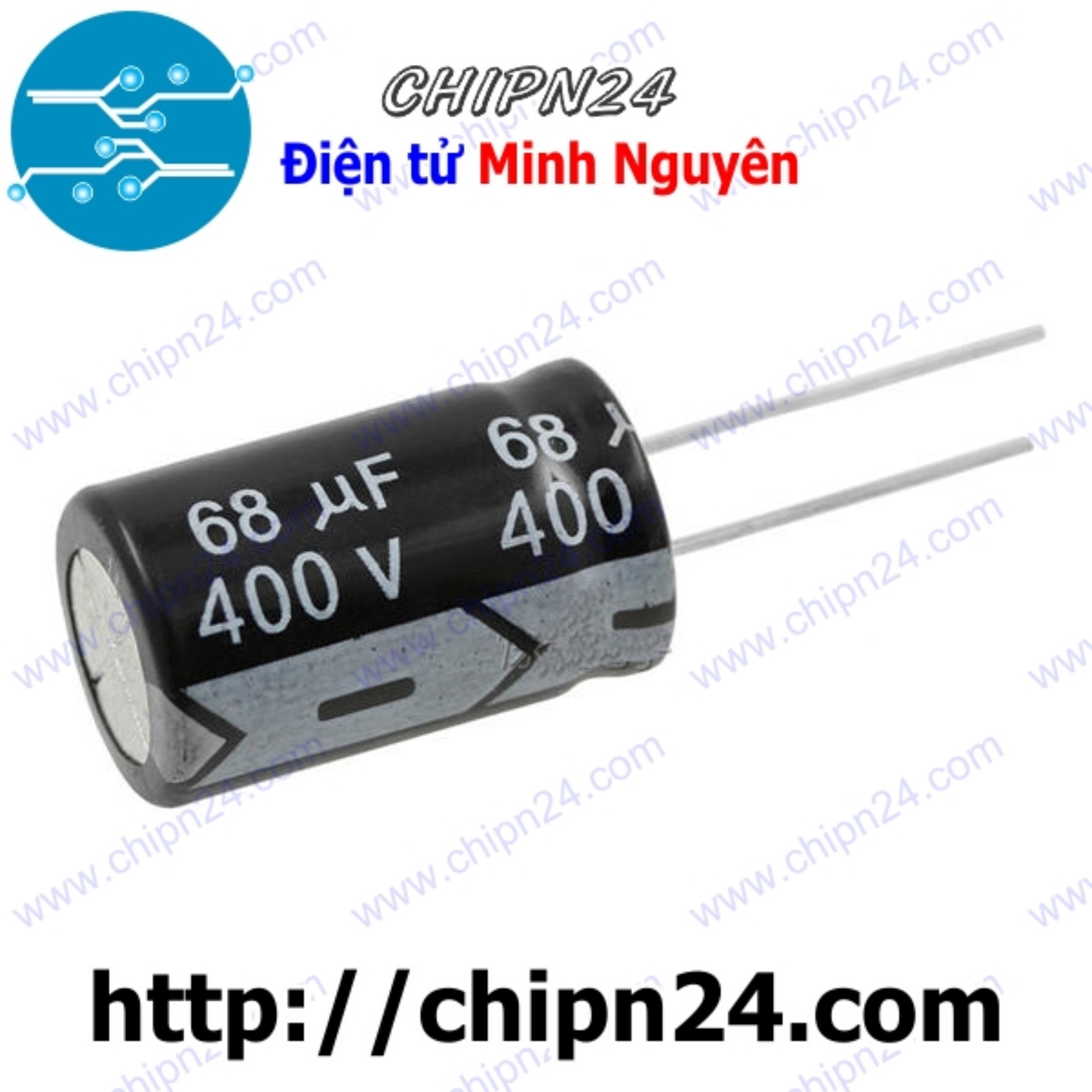 Tụ hóa 68uf 400v