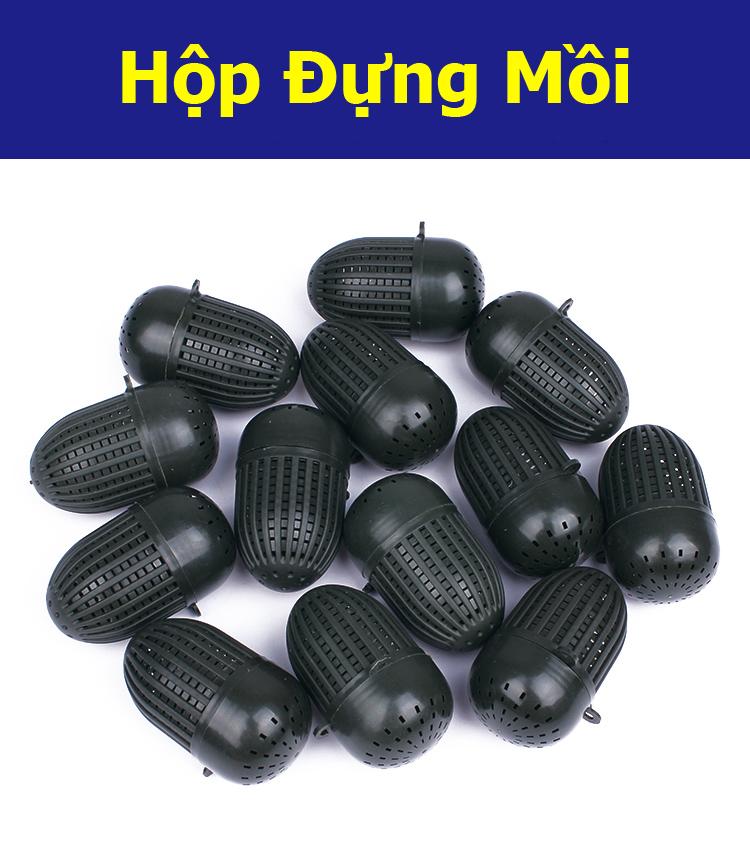 10 Hộp Đựng Mồi - ống trúm lươn và Lồng bát quái