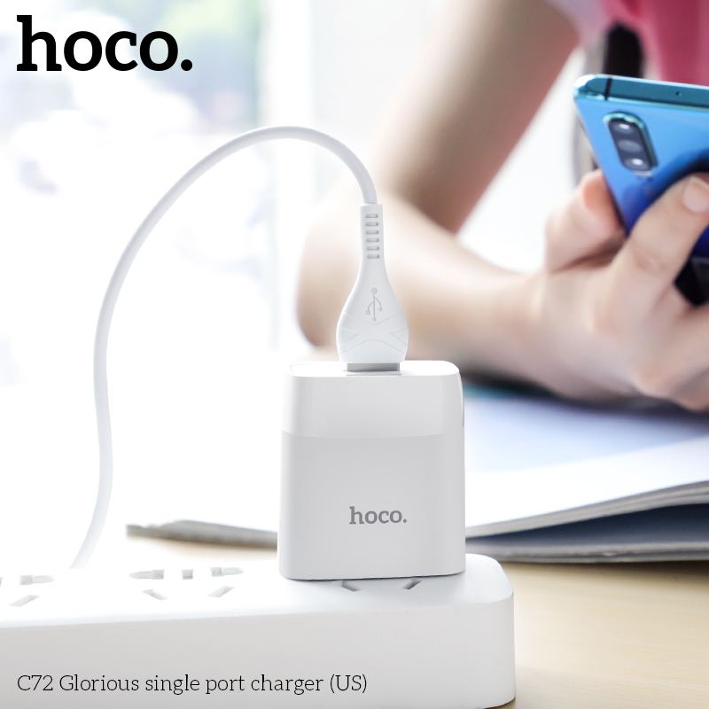 Cốc sạc Hoco C72 2.1A