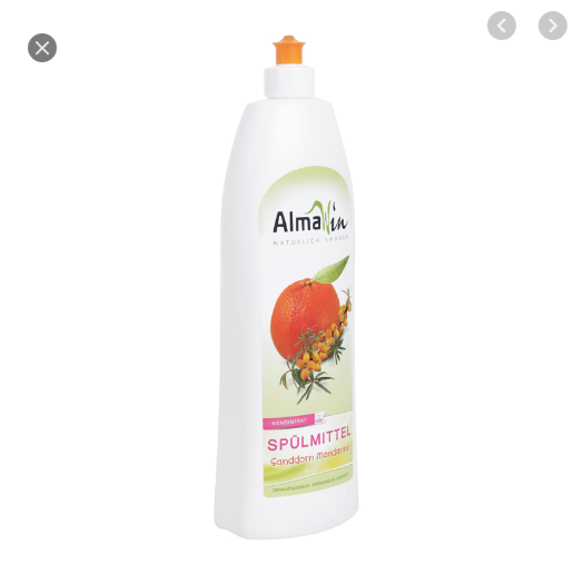 Nước rửa chén hương quýt Almawin (1lit)