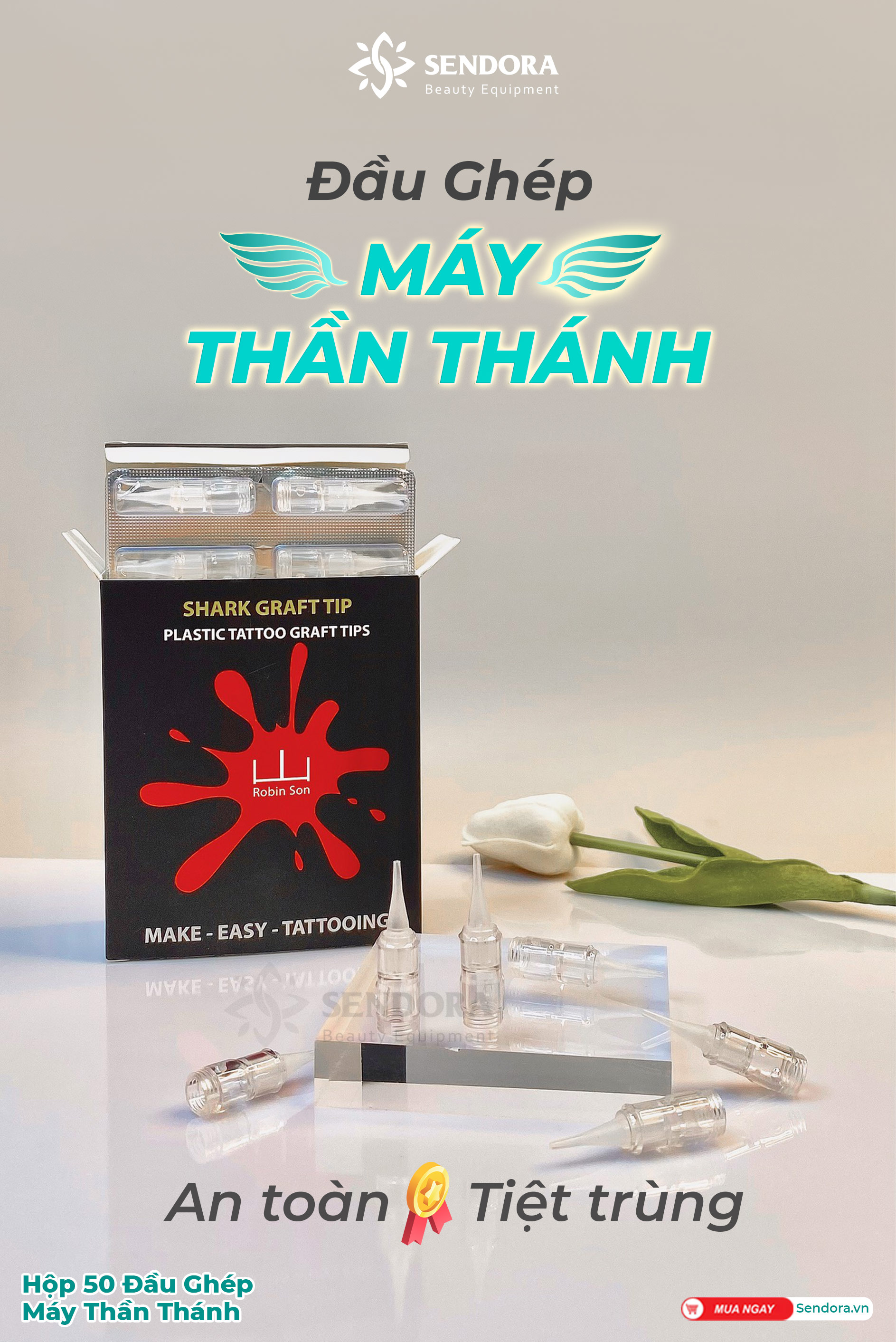 [HCM]Combo 5 đầu ghép ngòi máy thần thánh