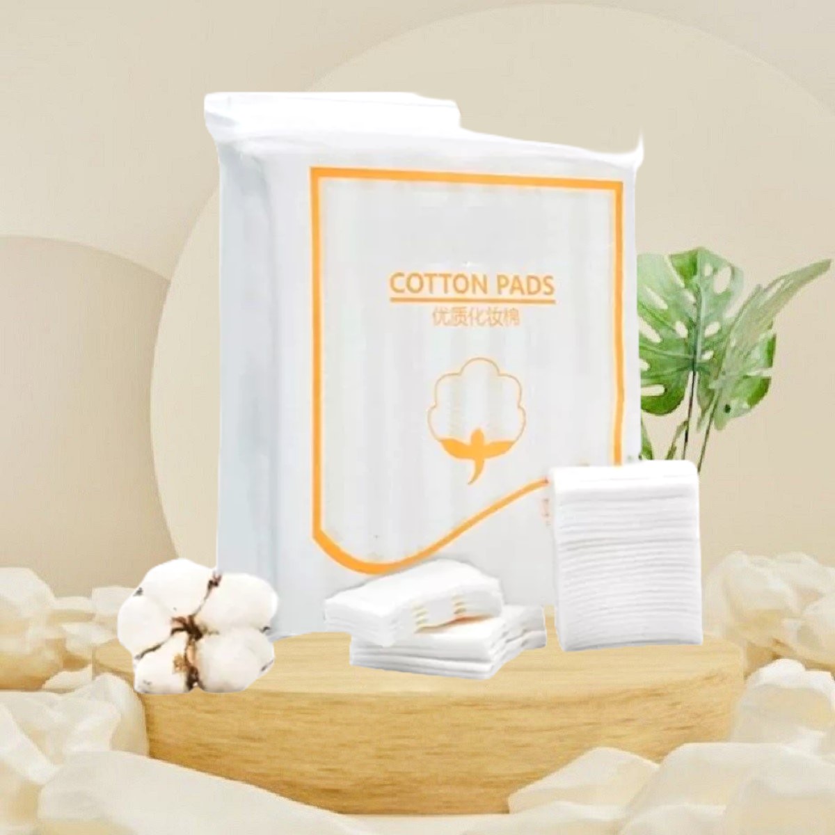 Bông Tẩy Trang FM 222 Miếng Cotton 3 Lớp Mềm Mịn Thích Hợp Mọi Loại Da FM Cotton Make-Up Remover 222 Pads