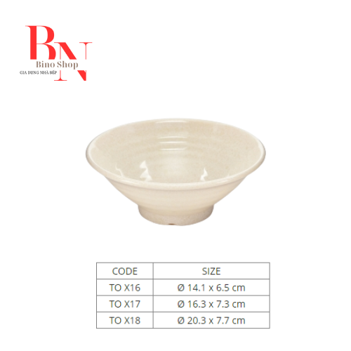 [HCM]Tô Nhựa Melamine Bún Phở Vân Đá Kem
