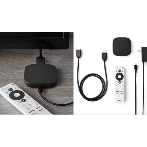 Google Tivi Box Onn Google Box TV Android 11 Remote tìm kiếm Tiếng Việt phát 4K UHD HDR Google Cast Chrome Cast Netflix