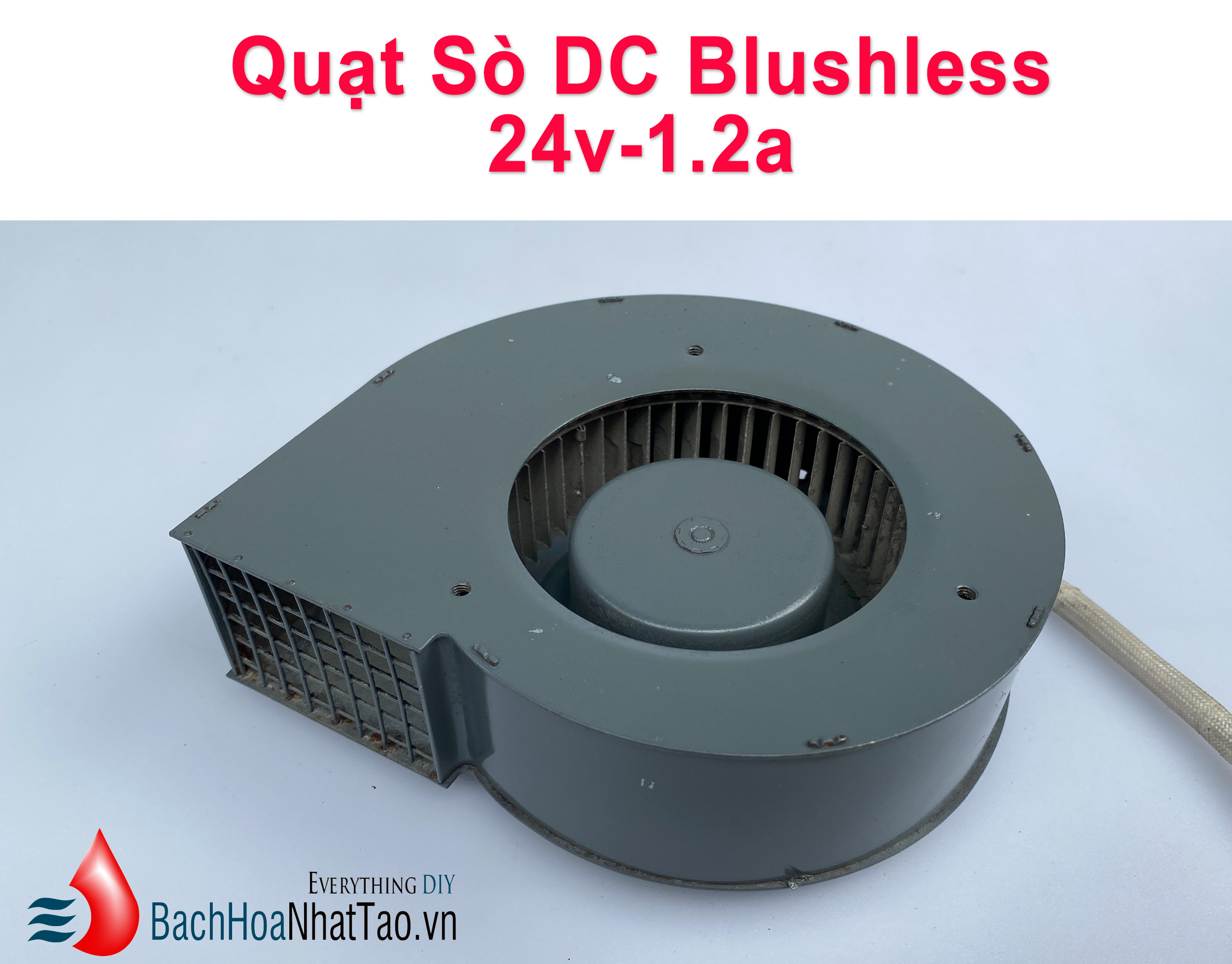Quạt Sò DC BRUSHLESS 24v-1.2a