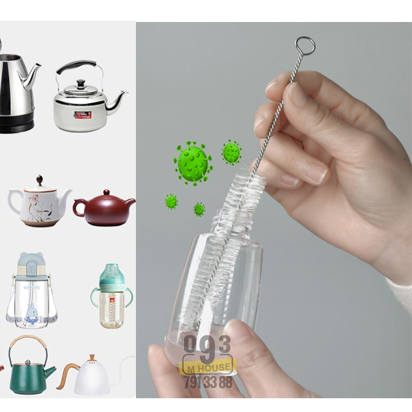 Combo 4 Cọ Rửa Ống Hút Cọ Rửa Bình Cây súc bình núm ty