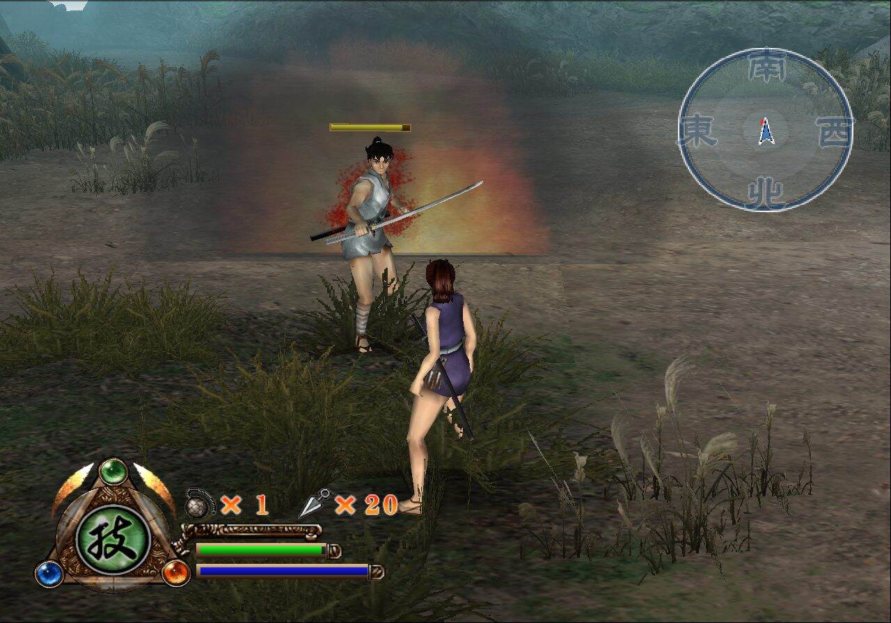 game ps2 azumi ( game ps2 ninja )
