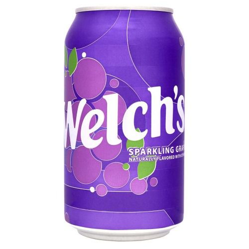 Nước Ngọt Nho Welch's Sparkling Grape Soda 355ml/Lon